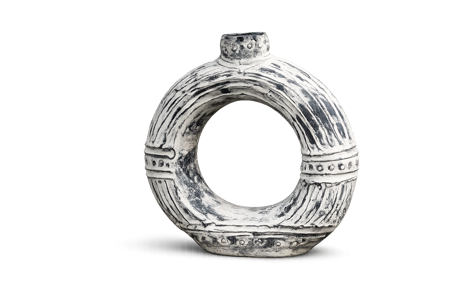 Handcrafted ceramic pot